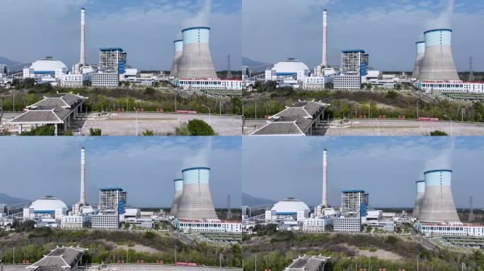 热电厂航拍