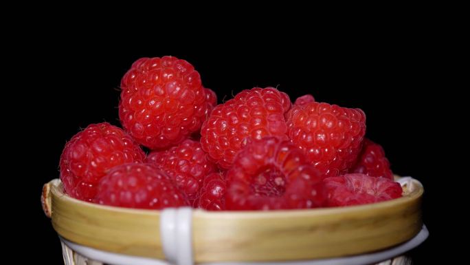 镜头合集树莓蔓越莓浆果水果美食2