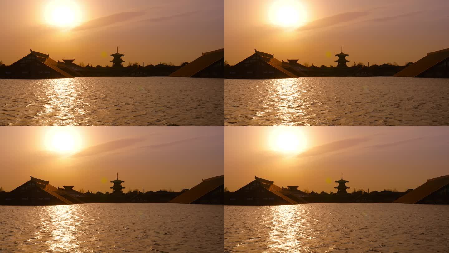 广富林黄昏夕阳23