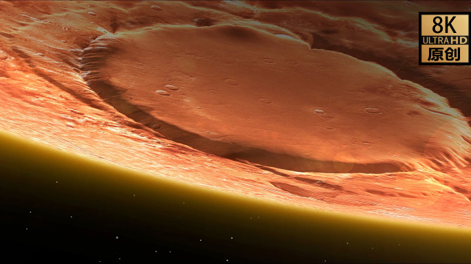 8K 从火星飞向土星