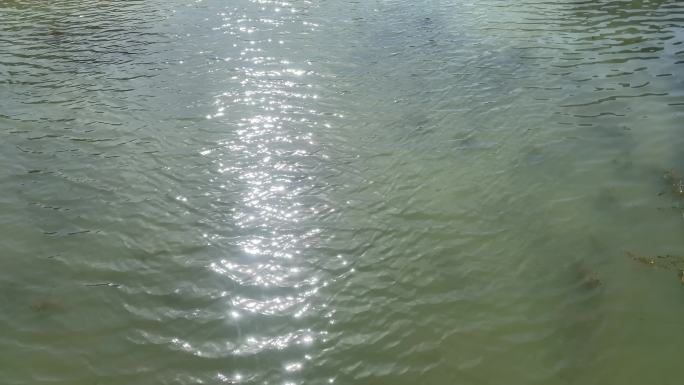 湖水 流水 空镜头