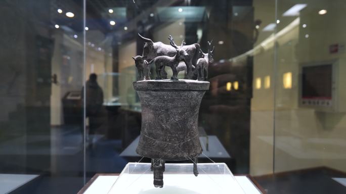 历史展柜展览馆青铜器博物馆古代文物