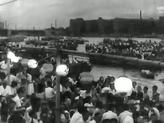 1948年战后日本 烟花表演
