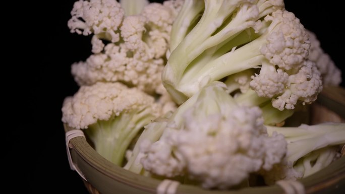 镜头合集蔬菜花菜菜花食材1