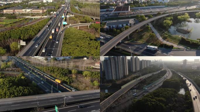 上海 城市建设 高速公路 车流 收费站