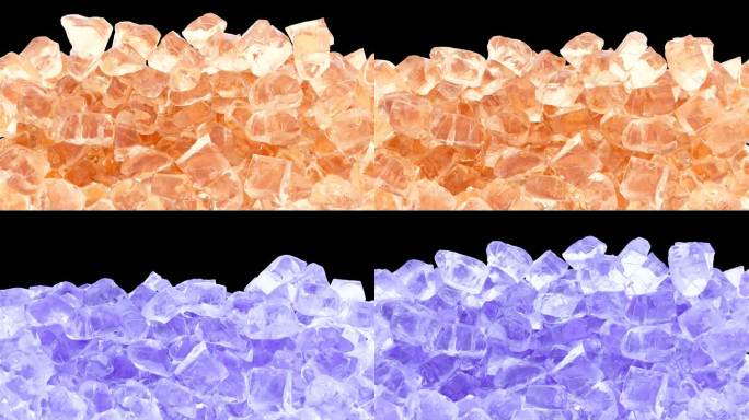 冰块透明玄冰可乐堆积层叠石头透明晶体晶莹