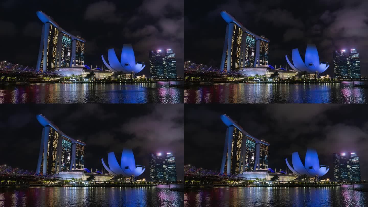 新加坡海湾金沙酒店延时Singapore