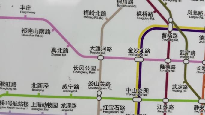 4K原创 15号线 上海地铁15号线路图