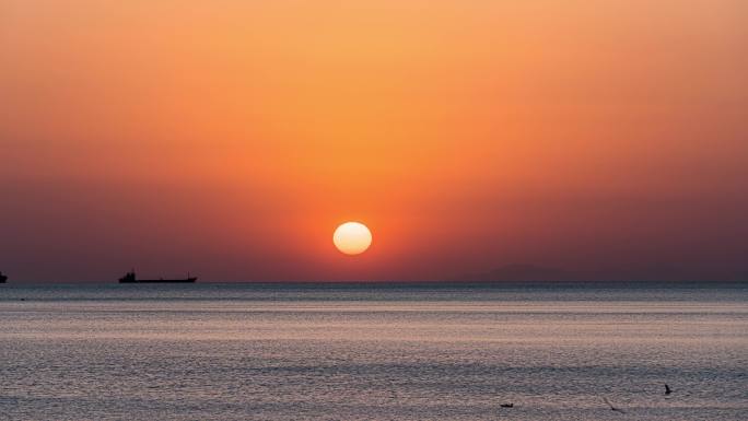 【4K】海边日出延时摄影