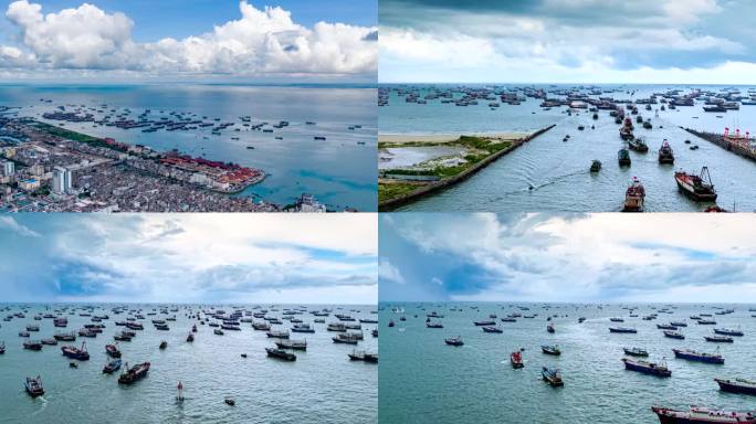 北部湾 北海开海节 渔船出海 南海开海