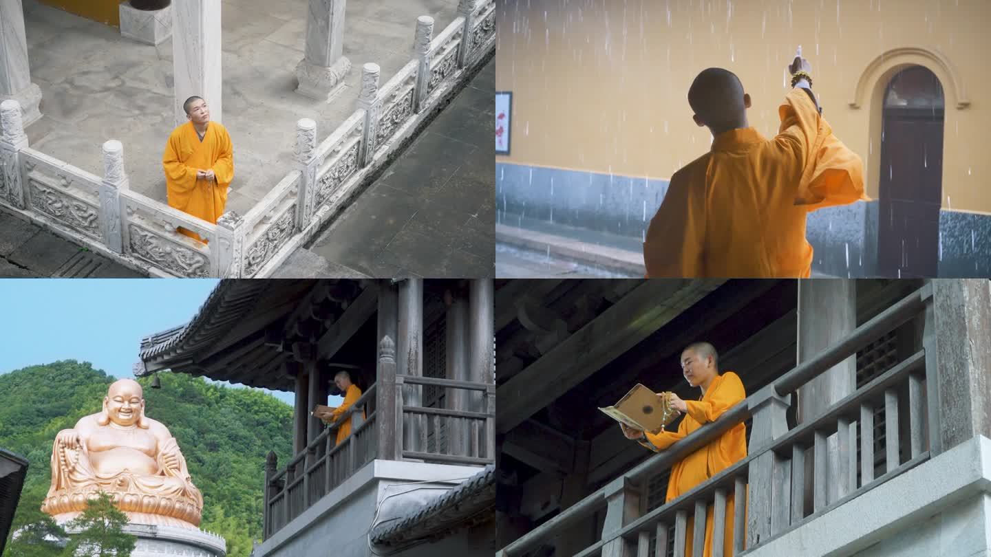 寺庙中的僧人生活2