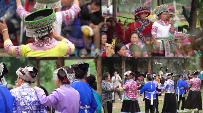 云南少数民族三八妇女节歌舞演出
