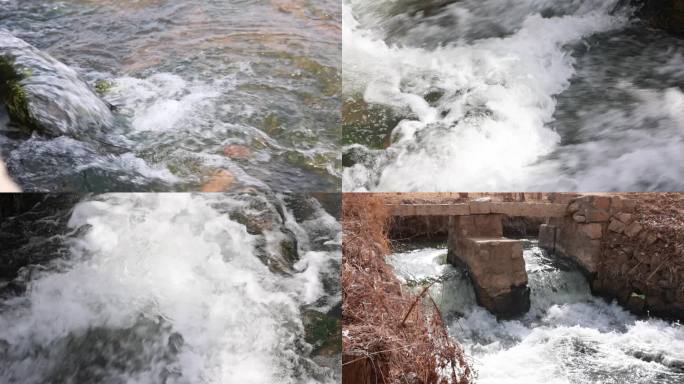 农村河流 溪水 水资源    河水污染