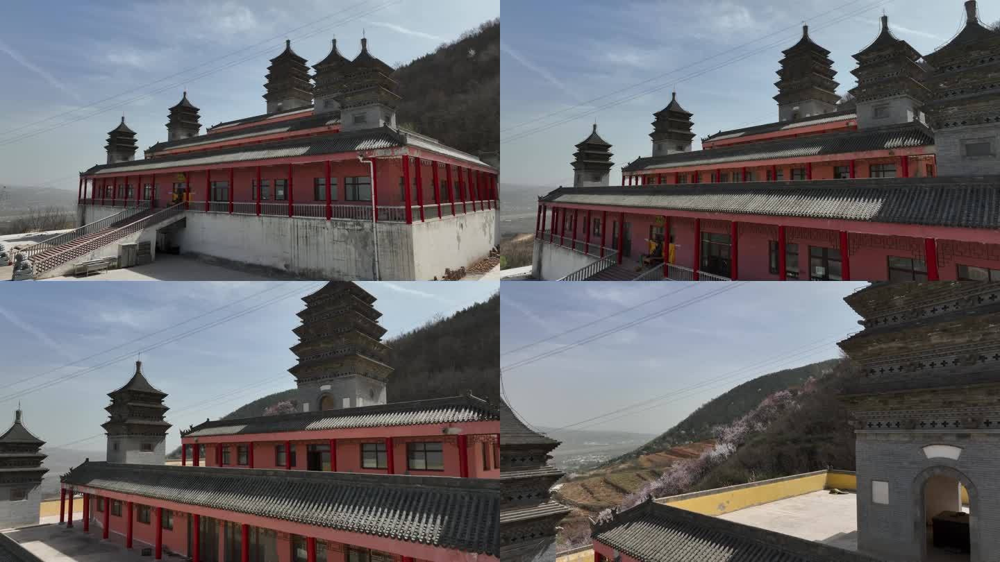 浐灞大阿弥陀寺陕西古寺西安旅游西安古建筑