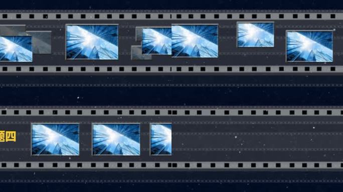 4K电影胶片内容随意复制，平铺素材