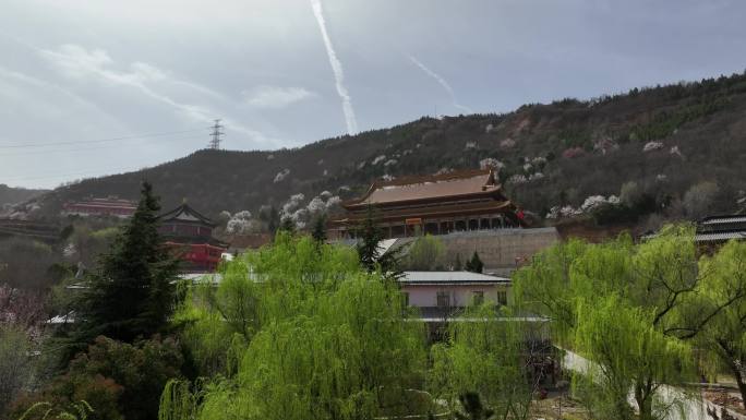 浐灞大阿弥陀寺陕西古寺西安旅游西安古建筑