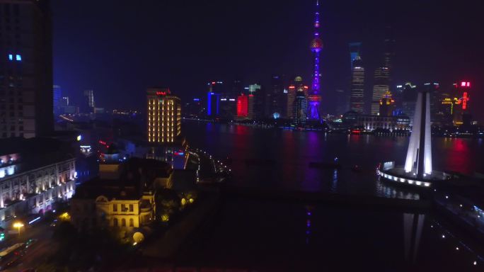 Z上海白渡桥夜景3