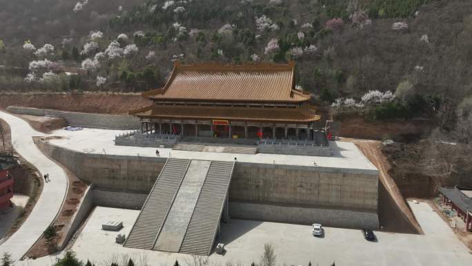 浐灞大阿弥陀寺陕西古寺西安旅游西安古建筑