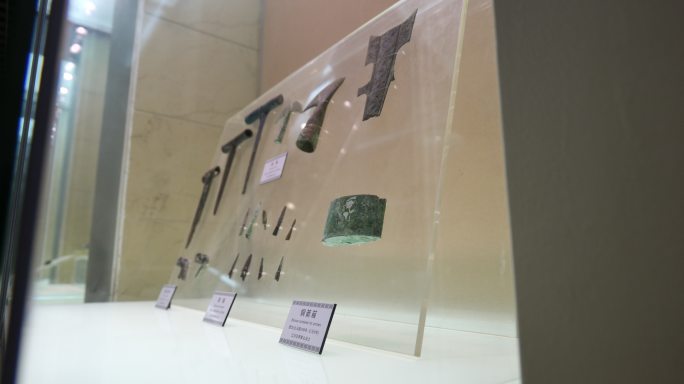 历史展柜展览馆青铜器博物馆古代文物