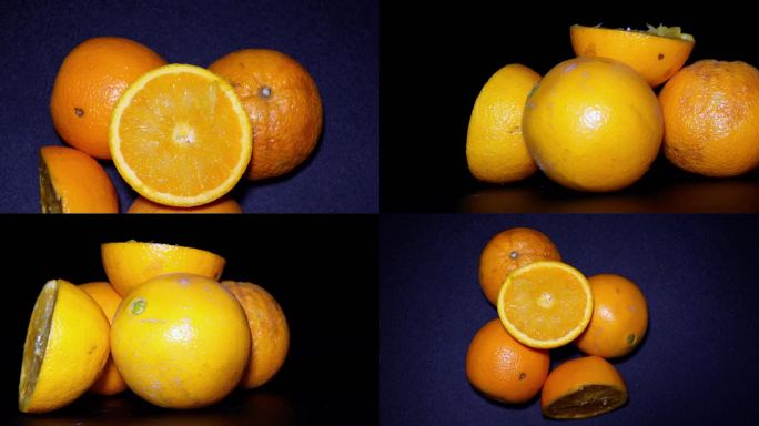 镜头合集水果城子橘子柠檬柳丁
