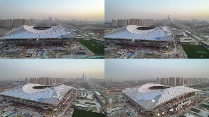 西安沣东国际足球场建设
