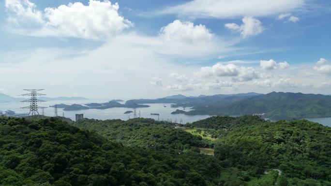 深圳盐田 盐田港 沙头角 港口 自然风光