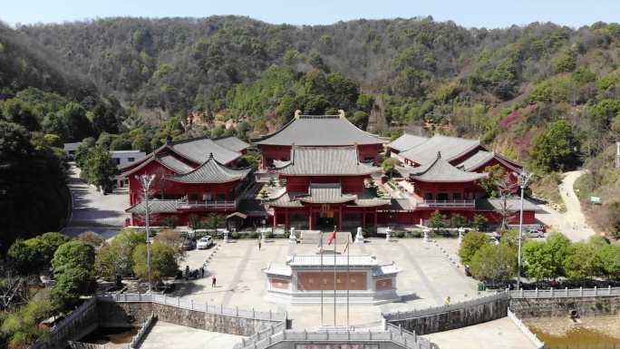 【合集】长沙谷山宝宁寺多段航拍