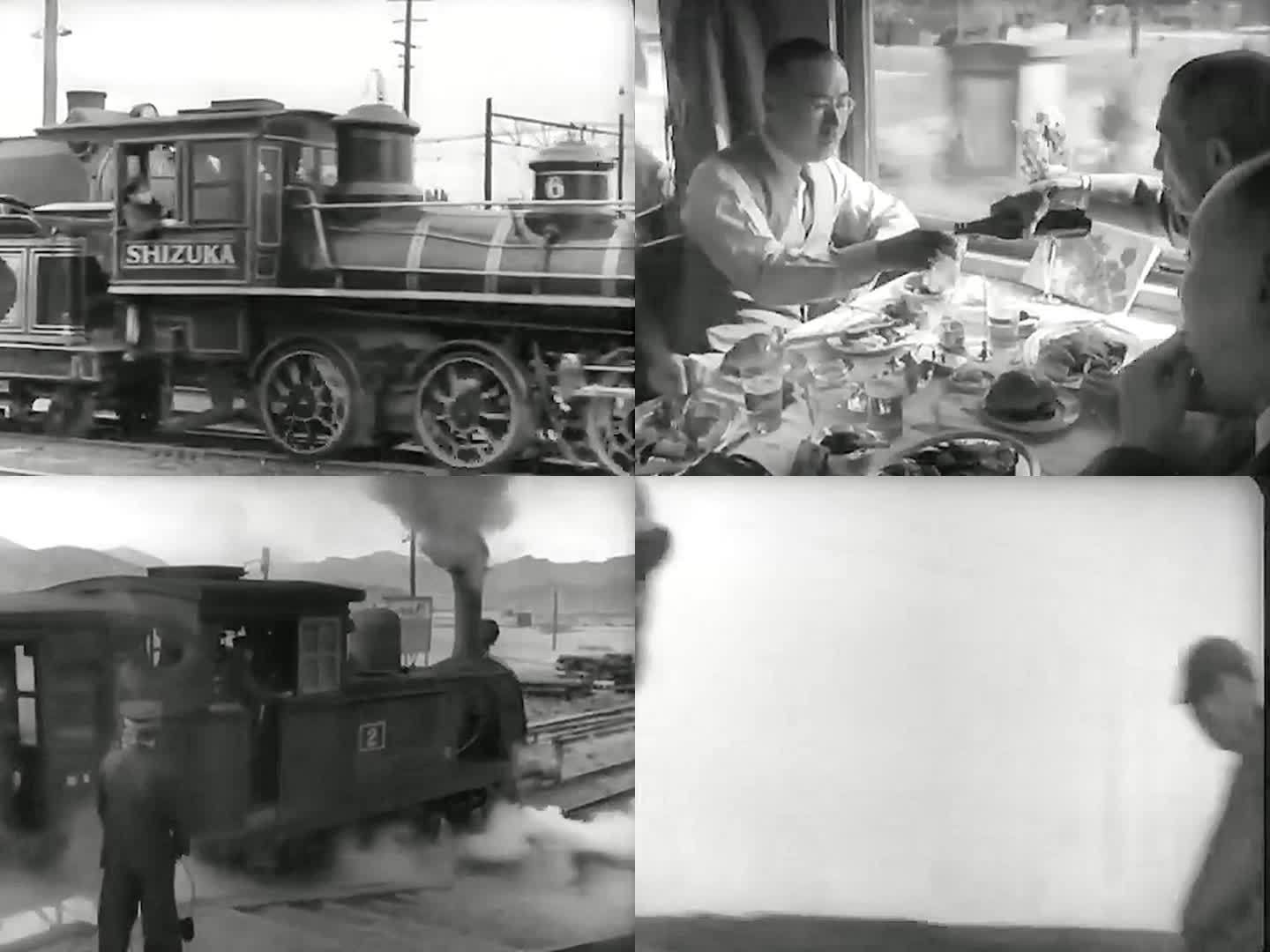 1952年日本 火车 临时铁路