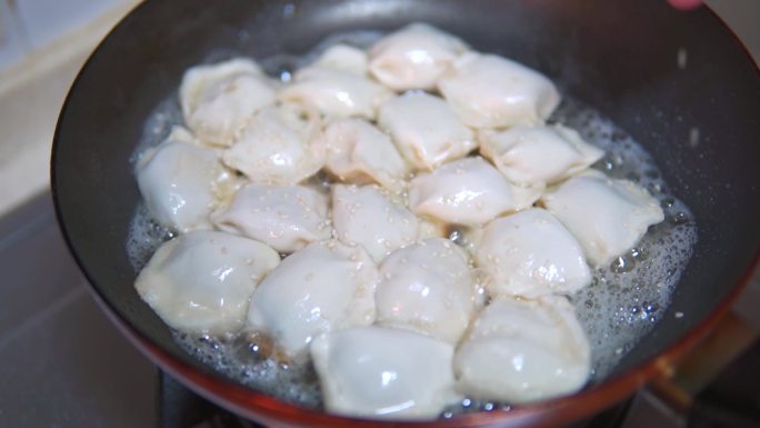 煎饺、饺子实拍