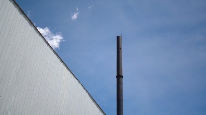 烟囱 工厂 污染 工业 企业烟囱 铁烟囱