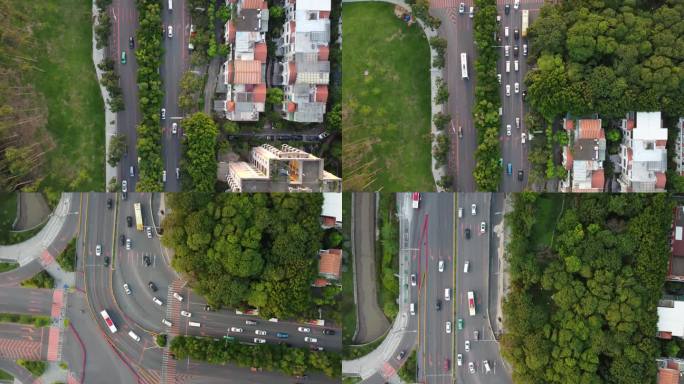 道路航拍