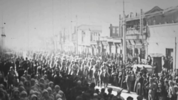1949年解放军入城解放北平