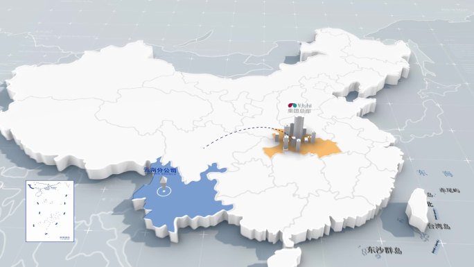 武汉辐射全国地图