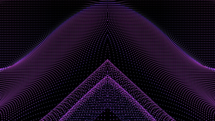 【4K时尚背景】粉紫曲线VJ视觉抽象浪漫