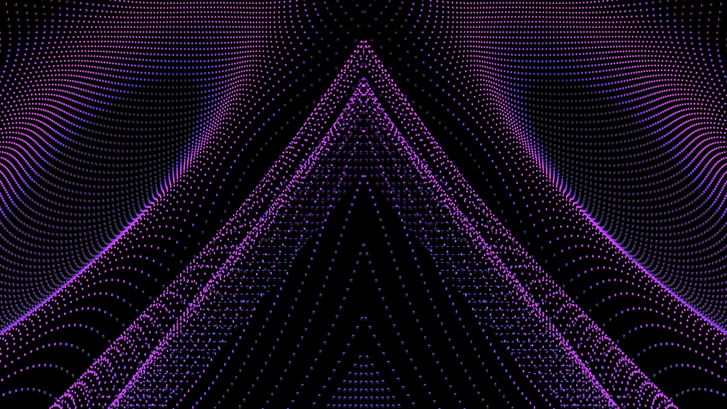 【4K时尚背景】粉紫曲线VJ视觉抽象浪漫
