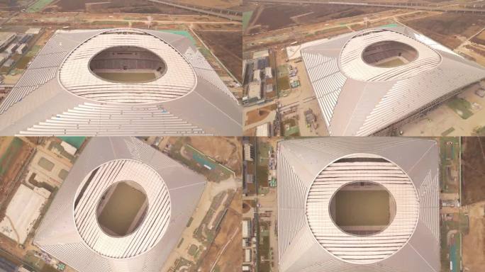 西安沣东国际足球场建设