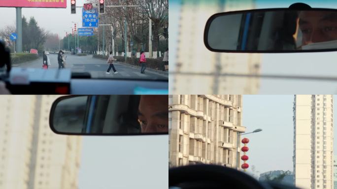 礼让行人 道路 开车