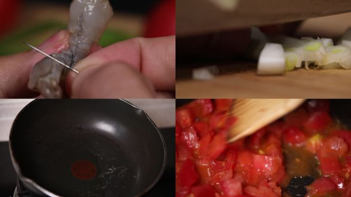 番茄虾滑粉丝煲