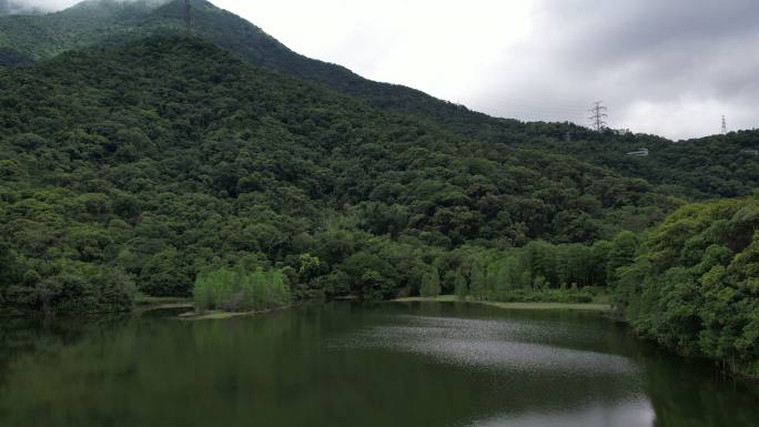 深圳盐田 梧桐山 恩上水库 沙头角航拍