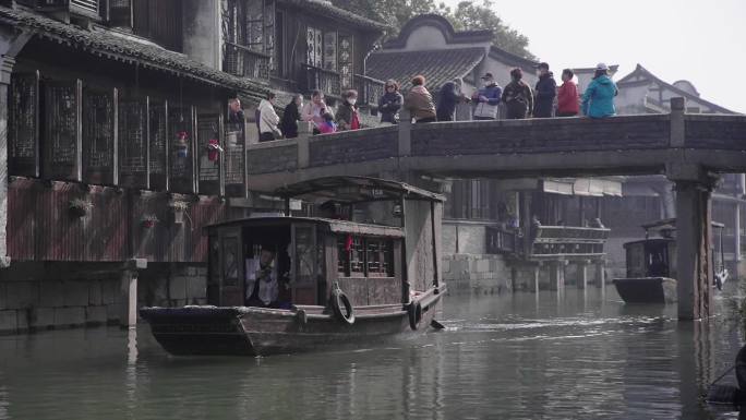 08 江南古镇 乌镇空镜头升格