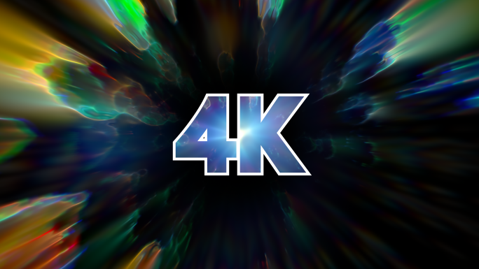 4K宇宙极光幻影视频背景