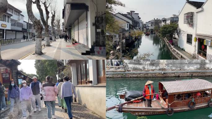 苏州狮子林平江路街景沉浸式游览