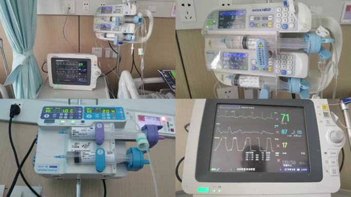 医院病房输液心电图血氧监控