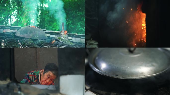 农村人间烟火炊烟袅袅