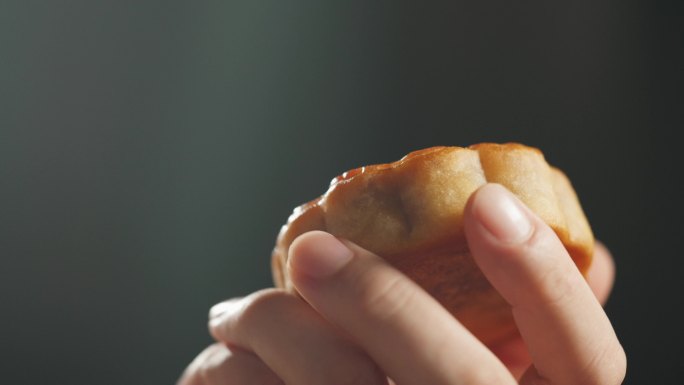 月饼 中秋 节日氛围 美味 酥皮月饼升格