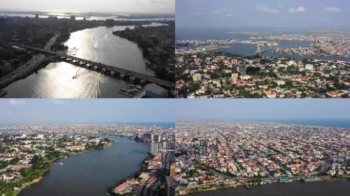 非洲旅拍尼日利亚首都航拍