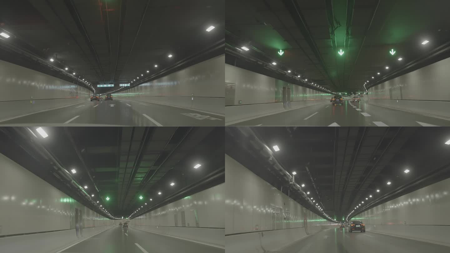 上海武宁路隧道-4K夜景