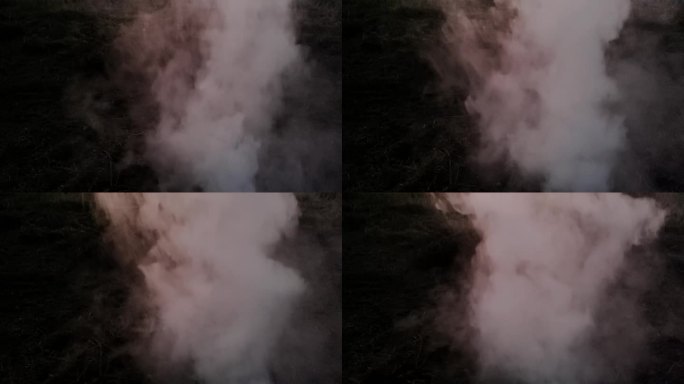 地表水蒸发蒸汽蒸气蒸发烟雾缭绕 烟雾弥漫