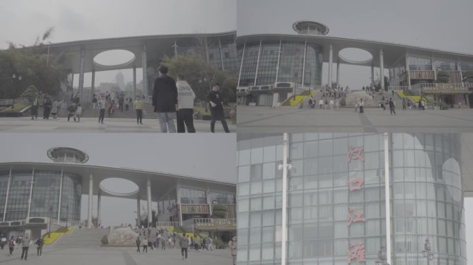 汉口江滩大楼延时摄影（3组镜）
