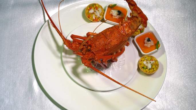 波士顿龙虾 大龙虾 龙虾海产品 高端美食